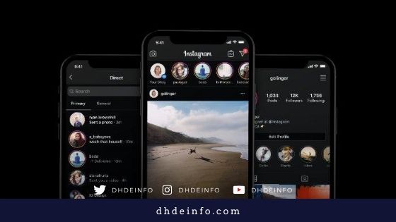 Dark Mode Instagram