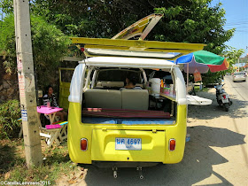 Food on Wheels; Coffee and tea in a VW