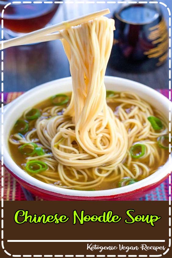 Ginger Garlic Noodle Soup with Bok Choy - Easy Family Recipes