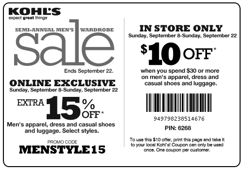 Kohls Coupons Promo Codes - Coupon Code Discount