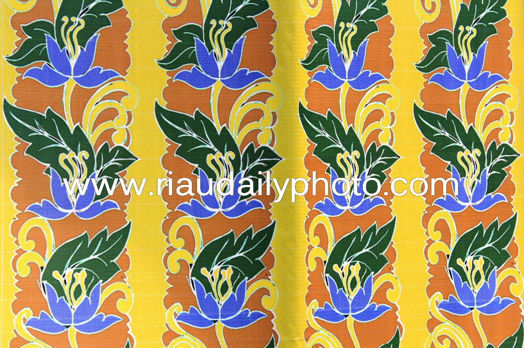 Batik Tabir dari Riau, memeriahkan hari Batik Gan :D 