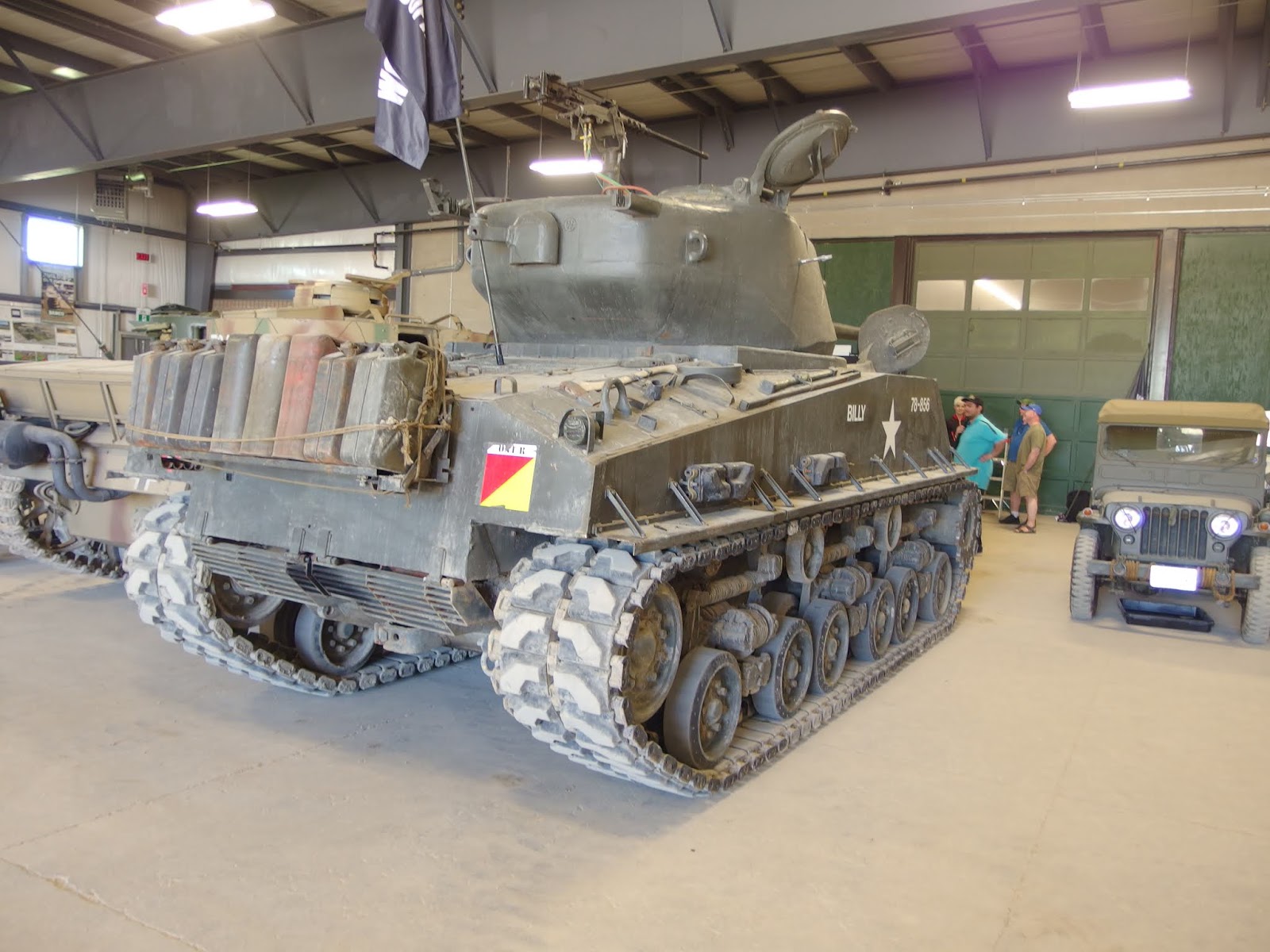 Tank Archives M4A2E8 at the Ontario Regiment Museum