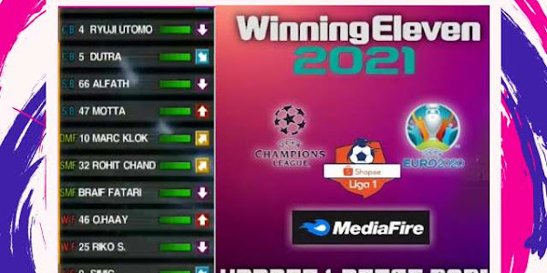 Winning Eleven 2012 Mod 2021 Liga Indonesia Update Terbaru