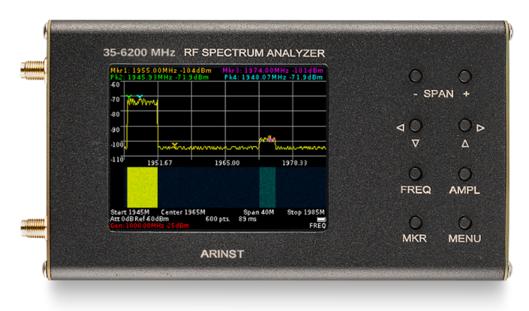 Testing the Arinst SSA-R2 TG