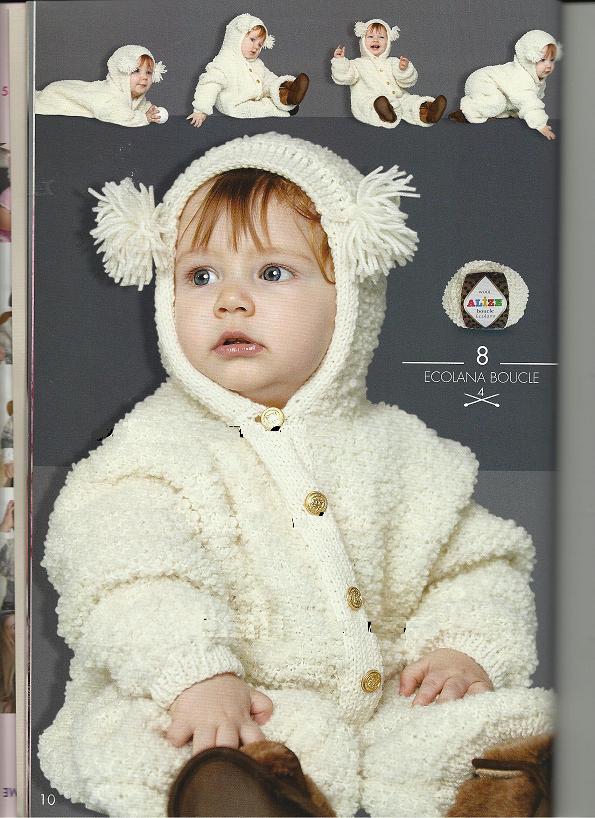 Kapşonlu Bebek Tulumu El Emeği Göz Nuru El İşleri