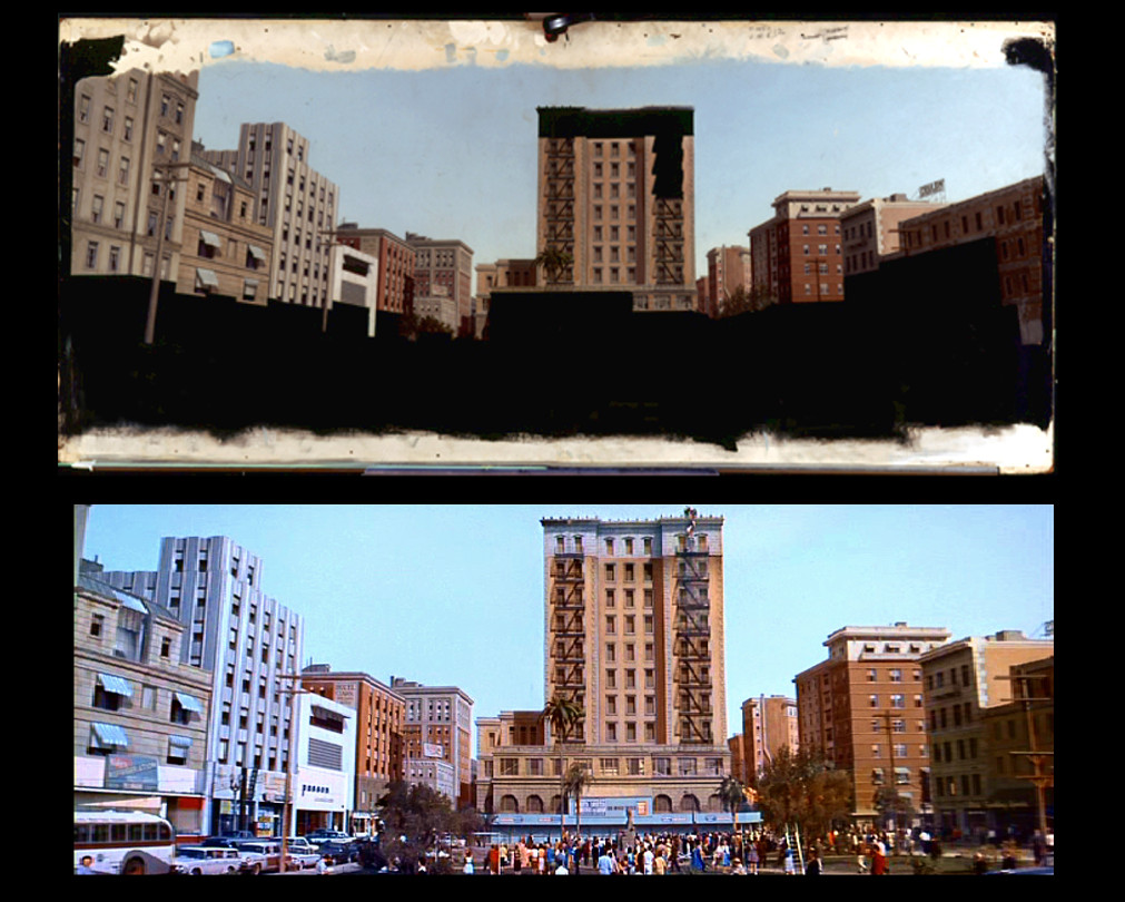 Matte Shot a tribute to Golden Era special fx