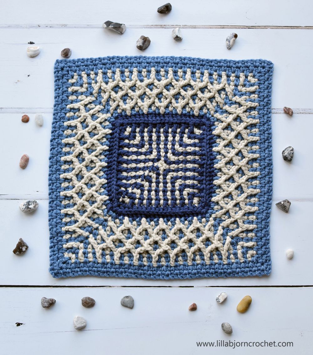 Silhouette Granny Squares – free pattern! – Coastal Crochet
