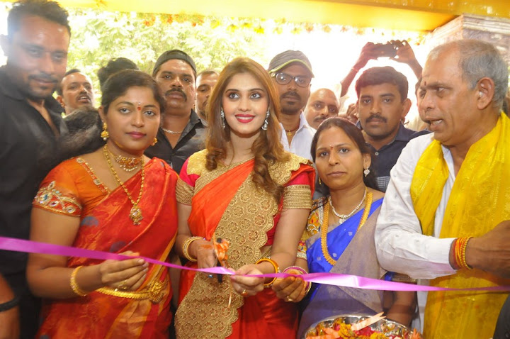 Surabhi Stills At Nakshatra Fashion Store Launch