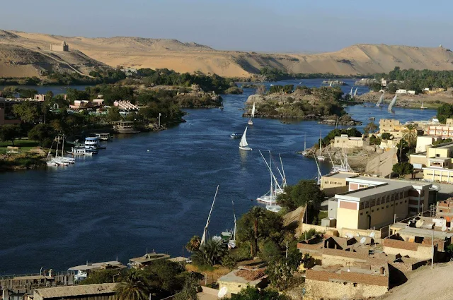 O Rio Nilo em toda sua extensão prova a Terra Plana