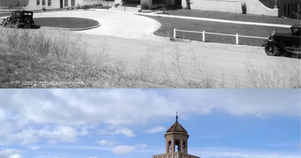 Denver Then and Now El Jebel Shrine