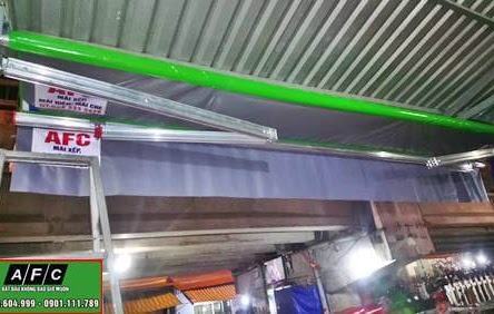 Thi công Mái xếp - Mái hiên di động tại Phú Quốc