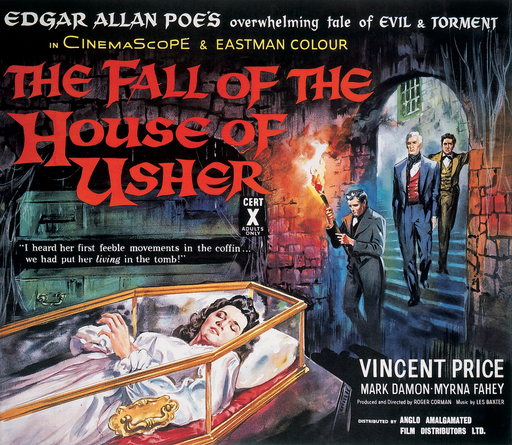 As obras de Edgar Allan Poe em A Queda da Casa de Usher - NerdBunker