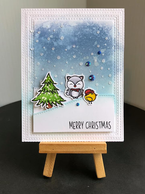 Merry Critters Stamp Set.