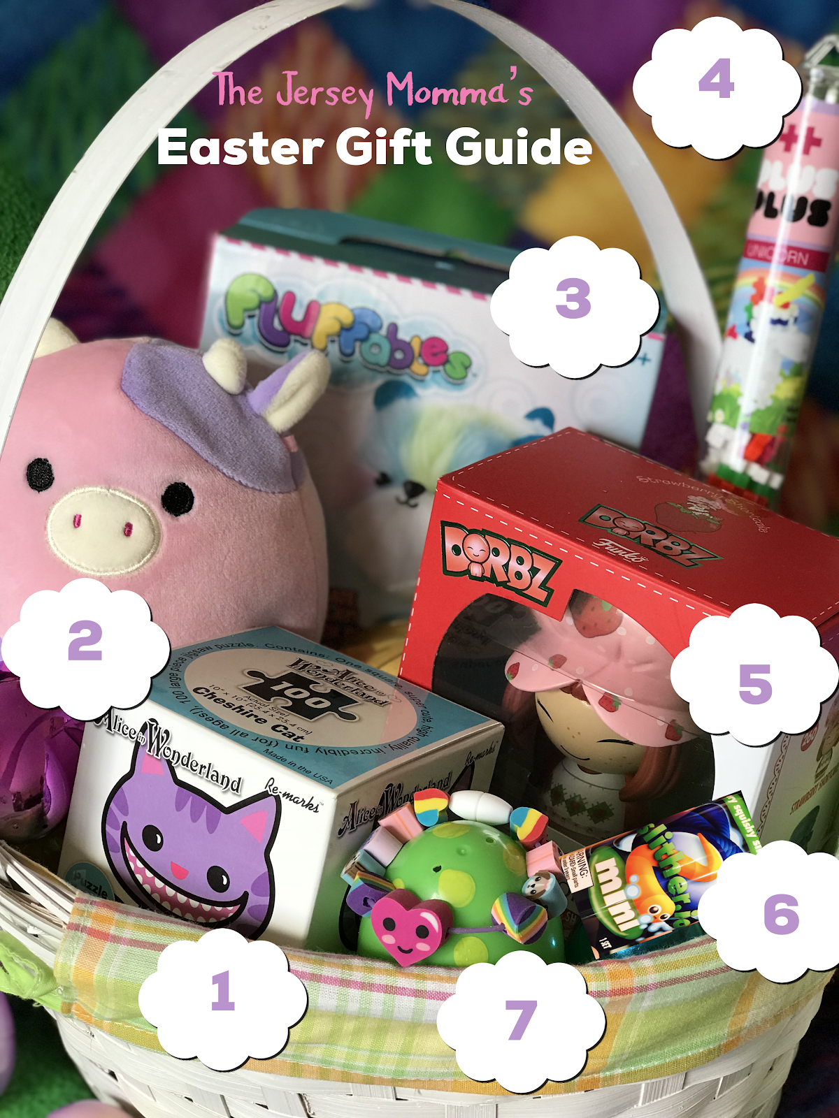 Squishmallow Easter Basket Green Version