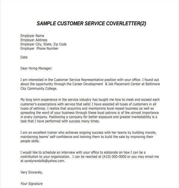 sample cover letter for vendor application