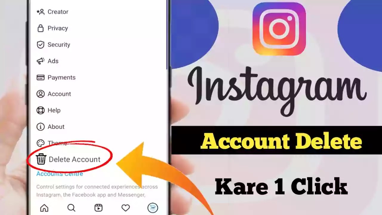 Instagram account permanently delete kaise kare | इंस्टाग्राम एकाउंट डिलीट कैसे करे ?