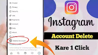 How to delete instagram account permanently