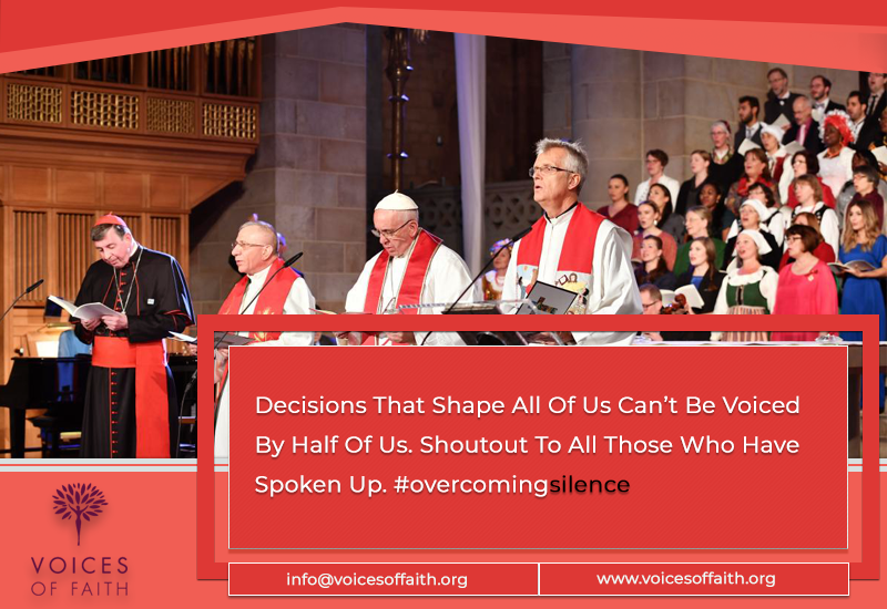 Voices Of Faith: Women Should Be Represented In Decision Making Roles