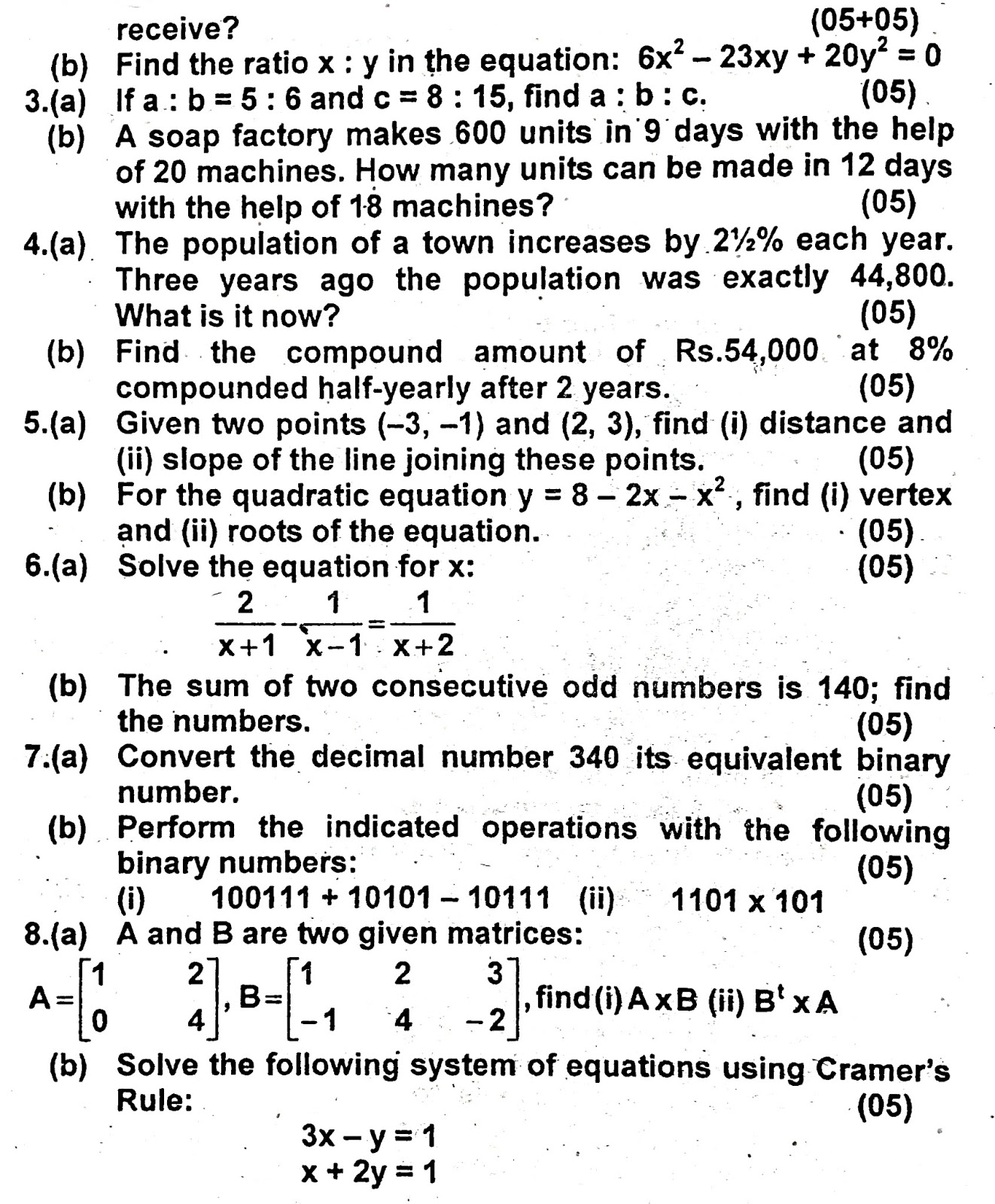 Education Is The Key To Success Business Mathematics For Class XI