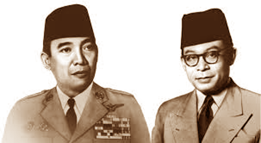 Foto Ir. Soekarno dan Moh. Hatta