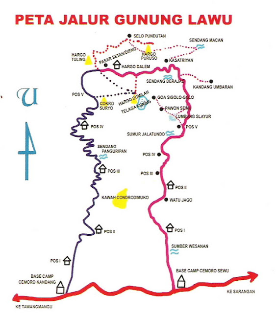 Jalur Pendakian Gunung Lawu via Cemoro Sewu