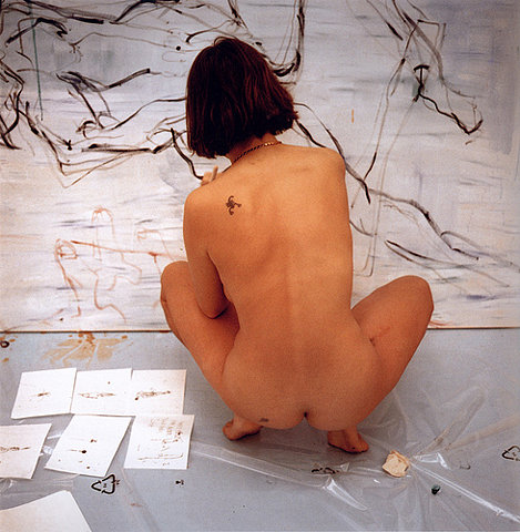 In 1996 Tracey Emin lived in a locked room in a gallery for fourteen days 
