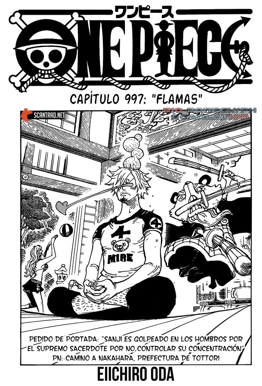 One Piece, Capítulo 997 - Leer Manga Online en español