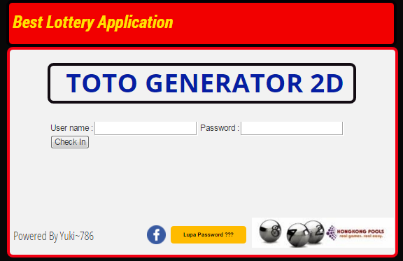 Toto Generator 2d Galery Aplikasi