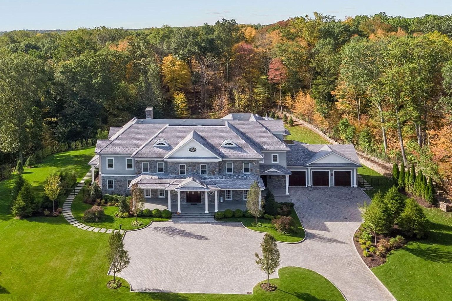 15,000 Square Foot Colonial Mansion In Greenwich, CT THE