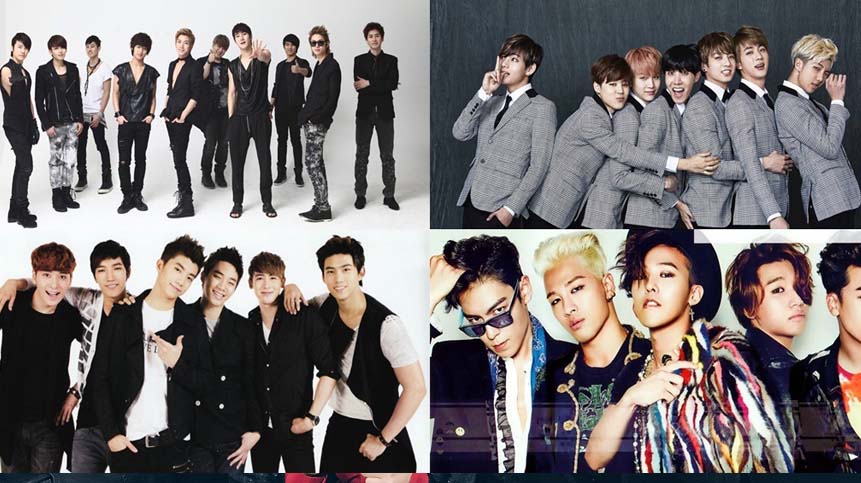 [THEQOO] La edad promedio de los grupos masculinos de KPOP - KetizenStars