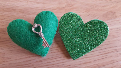 St. Patrick's heart brooches St. Patrick's heart brooches