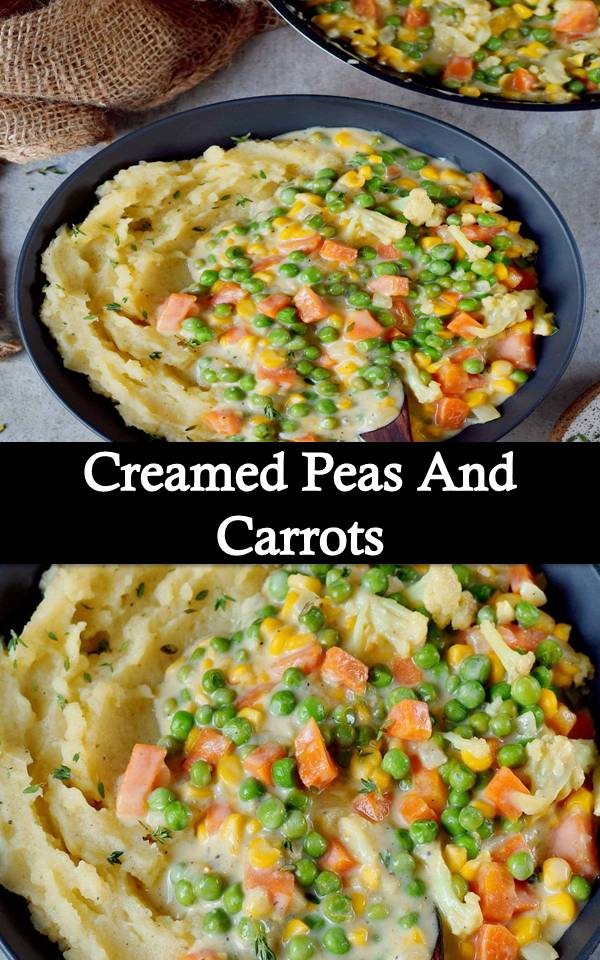 Creamed Peas And Carrots MY KITCHEN