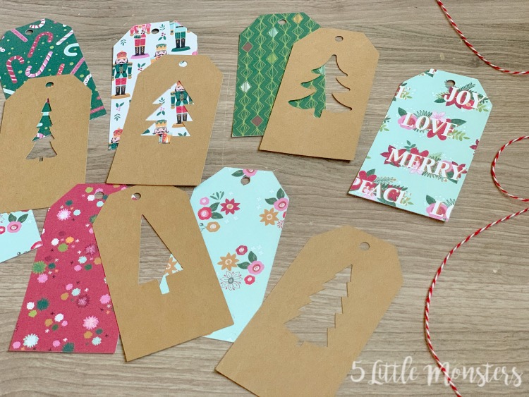 Make these Easy Christmas Gift Tags with Your Cricut! - Twelve On Main