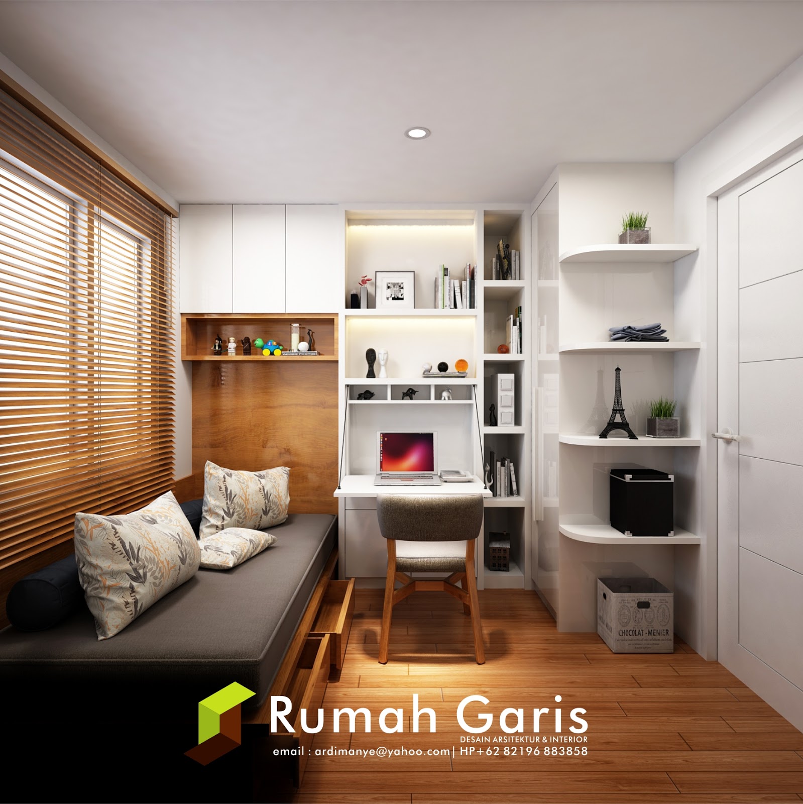 Desain Interior Apartemen Kamar Anak Jakarta Surabaya Jasa Render Onlinejpg