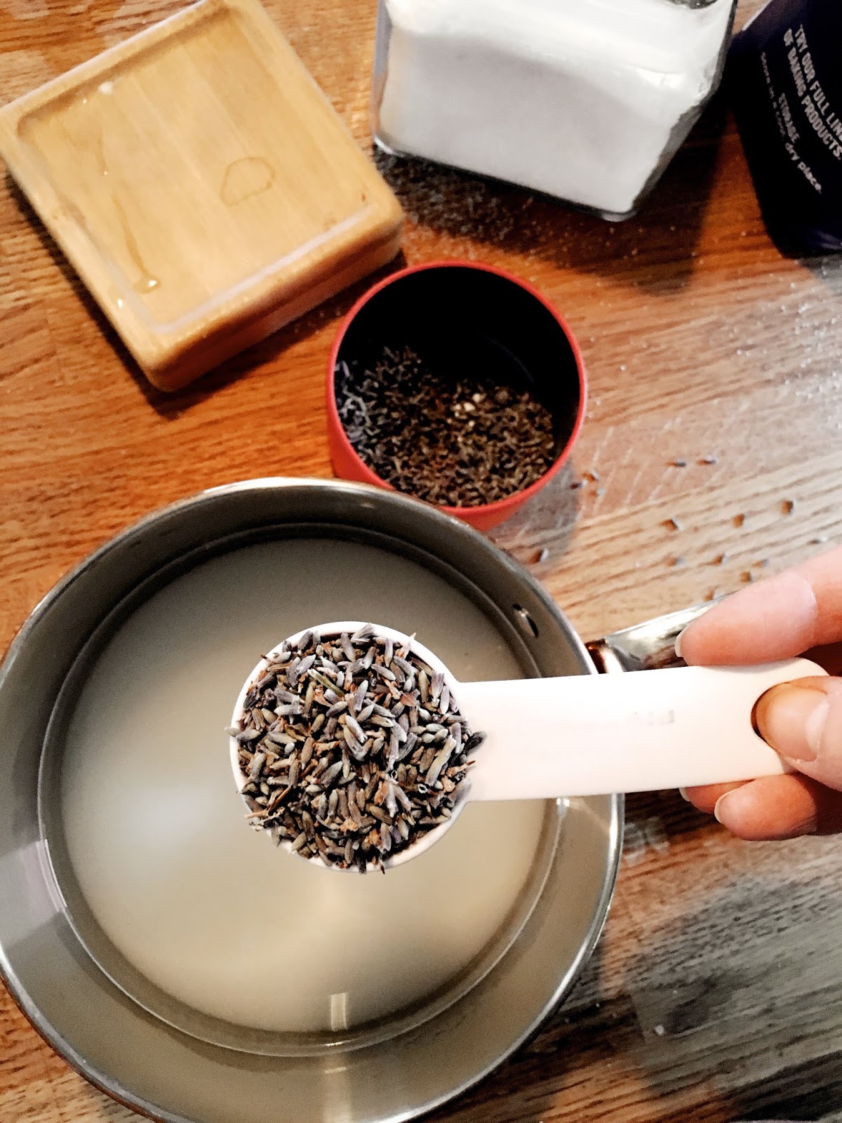 Lavender Simple Syrup Recipe Three Girls and a Farm