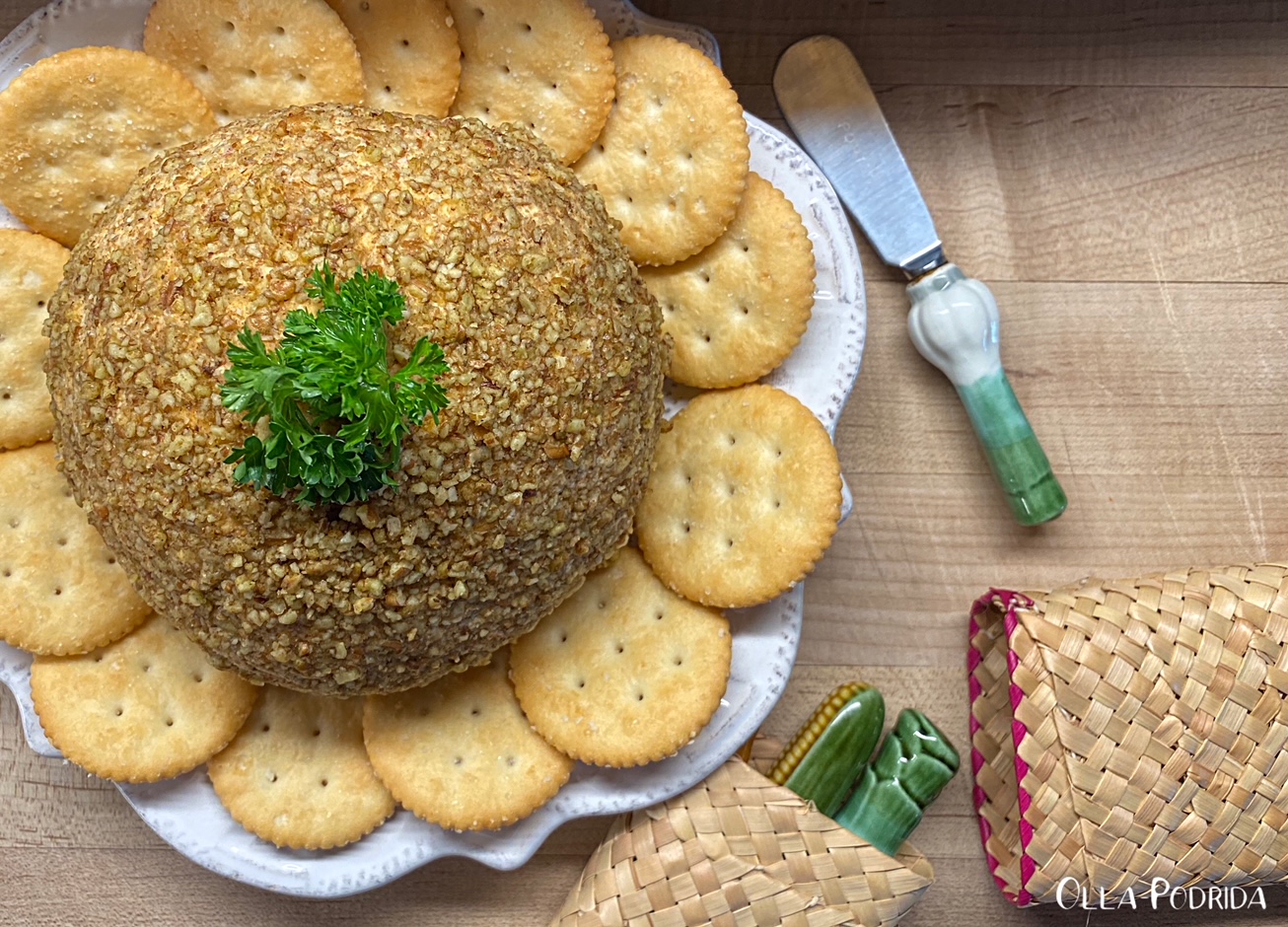 OllaPodrida Deviled Ham Cheese Ball