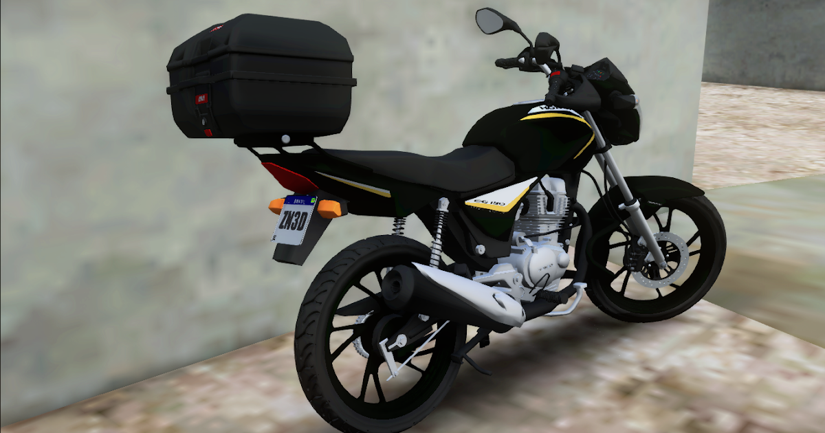 HONDA CG 150 MONTADINHA PARA GTA SA PC FRACO & ANDROID