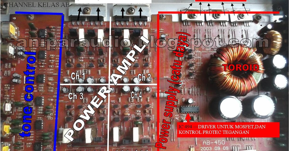 Memperbaiki Power Ampli Protect POWER AMPLI PROTECT