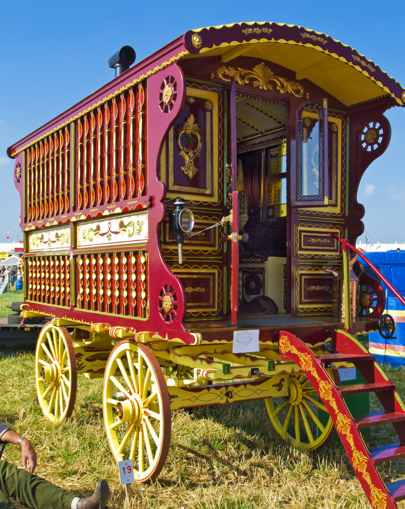 Vardo The Opulent Caravans of The Gypsies Amusing