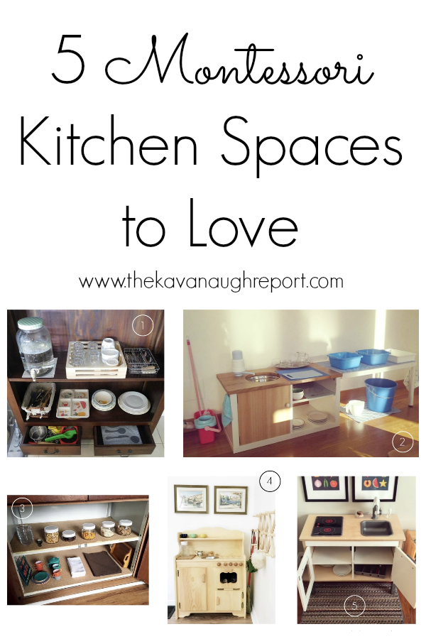 5 Montessori Kitchen Spaces to Love