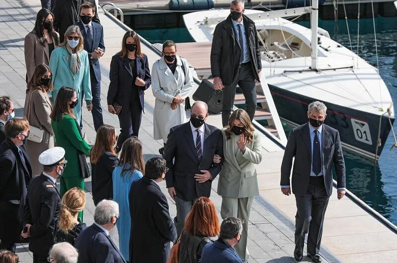 Princess Caroline, Princess Stephanie, Pauline Ducruet, Camille Gottlieb, Louis and Marie Ducruet