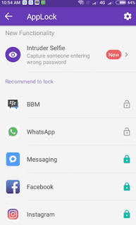 Cara Mengunci Aplikasi