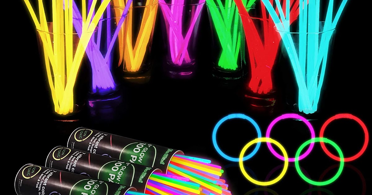 Let's it Glow 20 Items must have for Glow in the Dark Party Theme