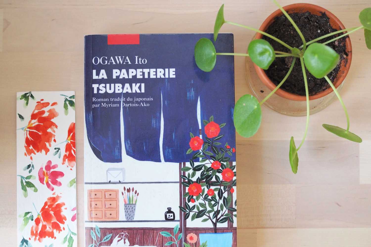 Je te présente ce super livre La papeterie Tsubaki de Ogawa Ito sortie
