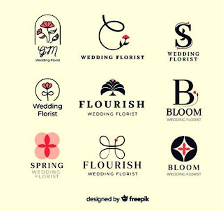 Desain Logo Olshop Florist