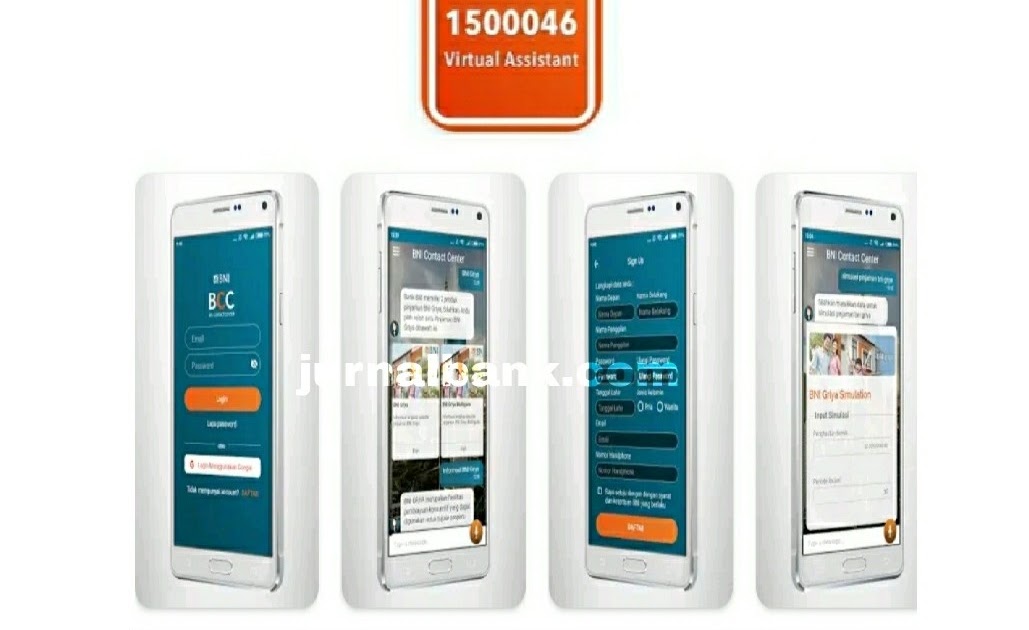 Cara daftar aplikasi BNI call virtual assistant.