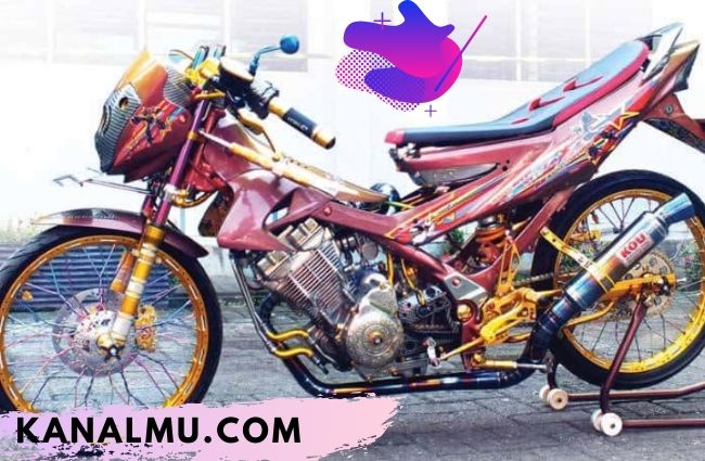 modifikasi road race  airbrush terbaik satria fu