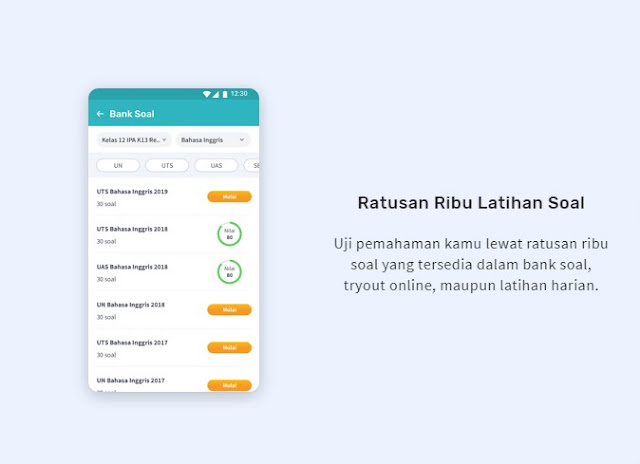layanan belajar online terlengkap