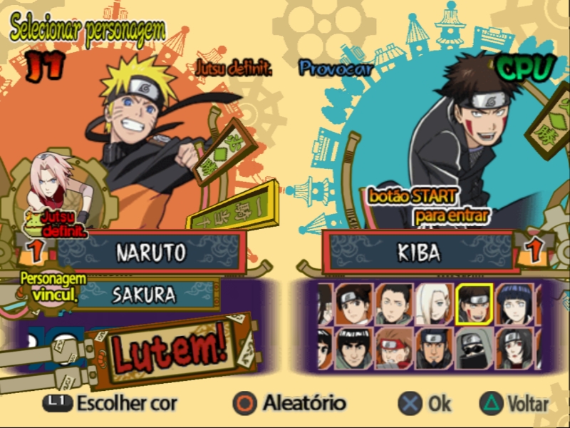 🔥FICOU INCRÍVEL!! Naruto Shippuden Ultimate Ninja 5 DUBLADO PT-BR