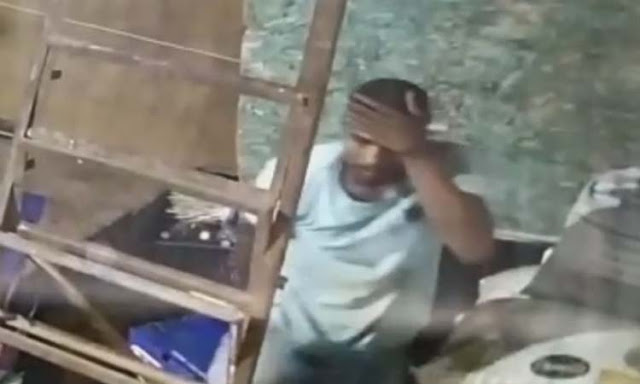 Câmera flagra homem furtando no Centro de Abastecimento de Jacobina; assista